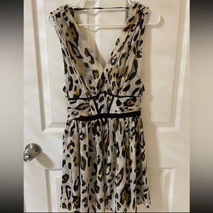 New Victoria's Secret Leopard print dress Size 2